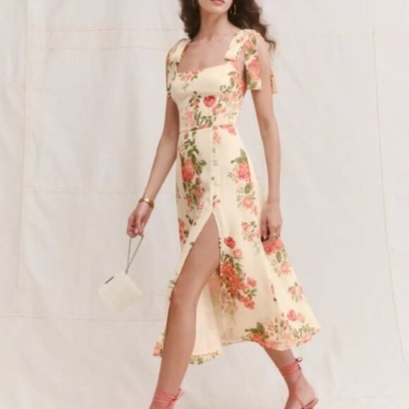 Reformation Twilight Dress in Corsage - Picture 3 of 5